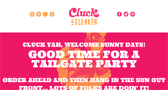 Desktop Screenshot of cluckncleaver.com